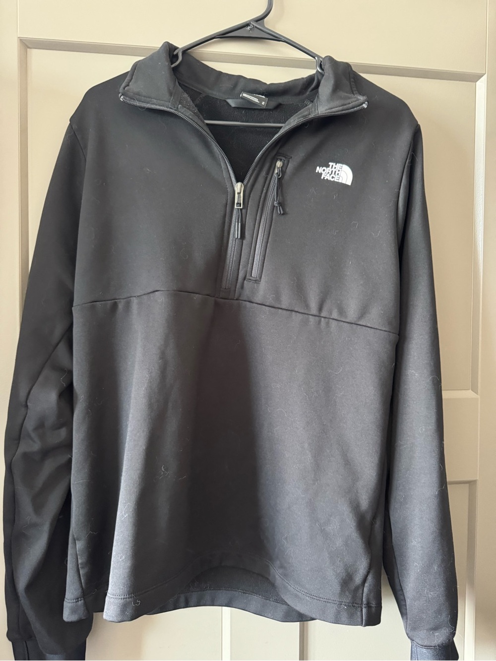 The North Face Black Men's Quarter-Zip Performance Pullover